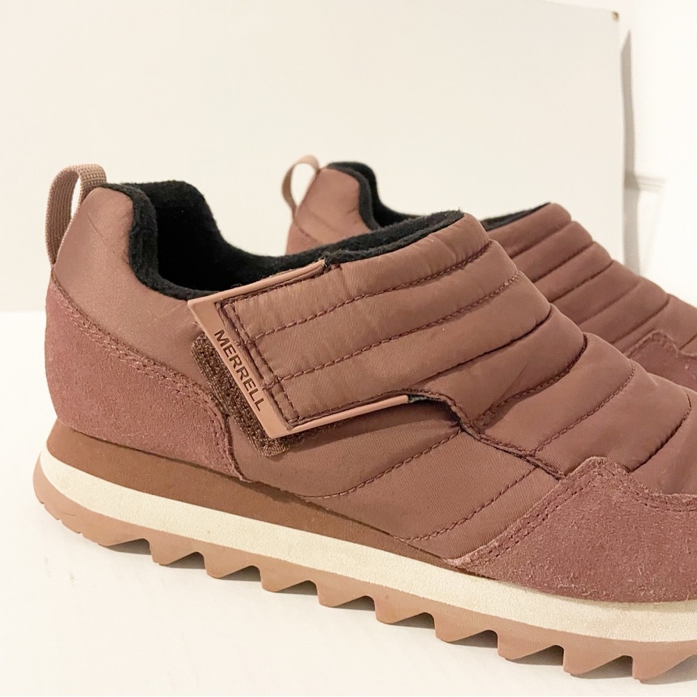 Merrell Women’s Alpine Moc Strap Polar Insulated Sneaker Size 10 Gorpcore Mauve - Picture 3 of 12